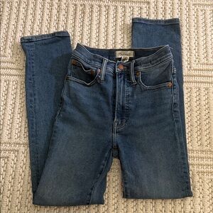Madewell Indigo Skinny Jeans